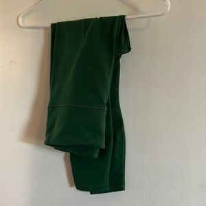 Fabletics power hold green medium leggings